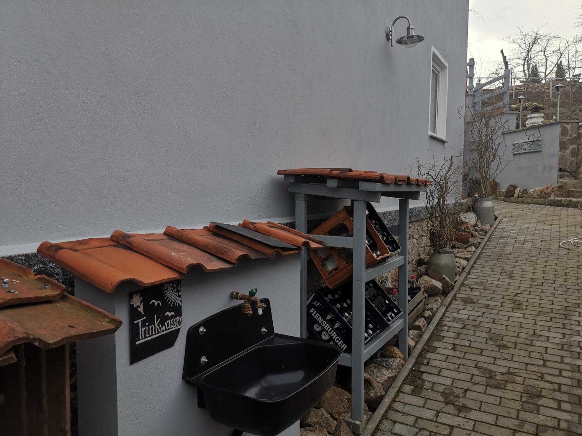 Pauls Hexenhaus Wohnung Teufel Mit Familienbett ทาเลอ ภายนอก รูปภาพ